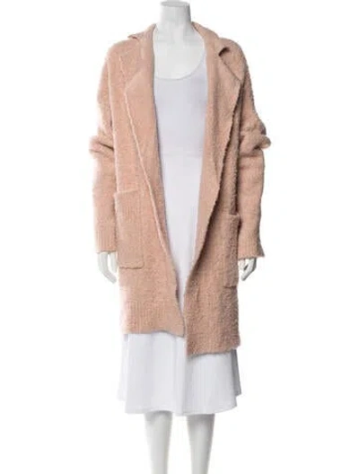 Pre-owned St John Coat In Pink