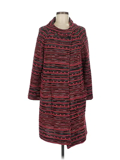 Pre-owned St John Coat In Red