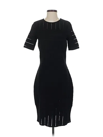 St John Cocktail Dress In Black