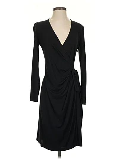 Pre-owned St John Cocktail Dress In Black