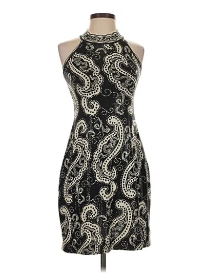 Pre-owned St John Cocktail Dress In Black