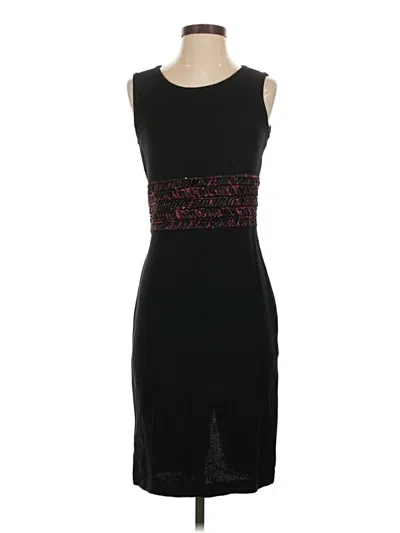 St John Cocktail Dress In Black