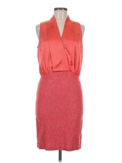 Pre-owned St John Cocktail Dress In Orange