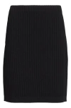St John St. John Collection Belle Rib Knit Pencil Skirt