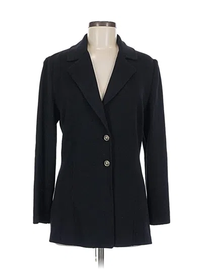 Pre-owned St. John Collection By Marie Gray Blazer Jacket In Black