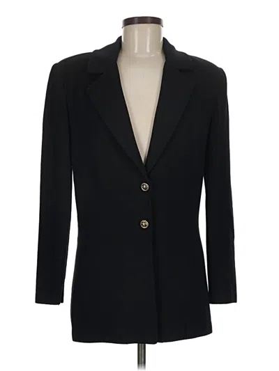 Pre-owned St. John Collection By Marie Gray Blazer Jacket In Black