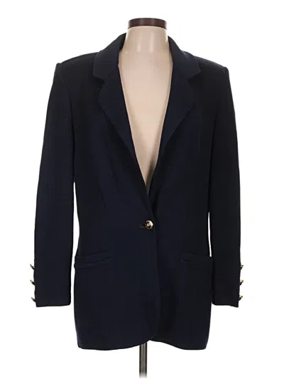 Pre-owned St. John Collection By Marie Gray Blazer Jacket In Blue