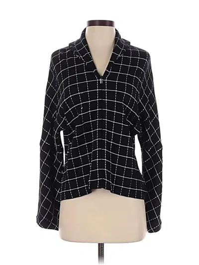 Pre-owned St. John Collection By Marie Gray Cardigan Sweater In Black