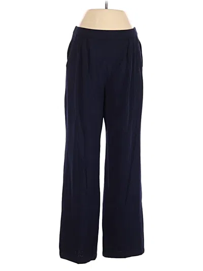 Pre-owned St. John Collection By Marie Gray Casual Pants In Blue