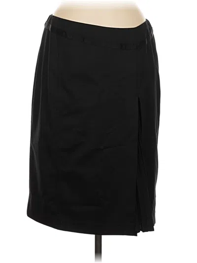 Pre-owned St. John Collection By Marie Gray Casual Skirt In Black