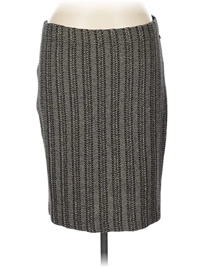 Pre-owned St. John Collection By Marie Gray Casual Skirt In Tan