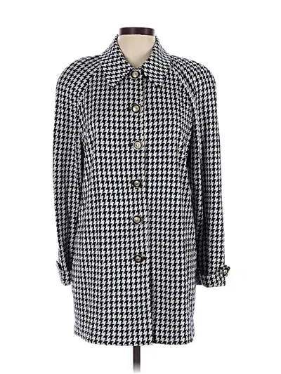 Pre-owned St. John Collection By Marie Gray Coat In Blue
