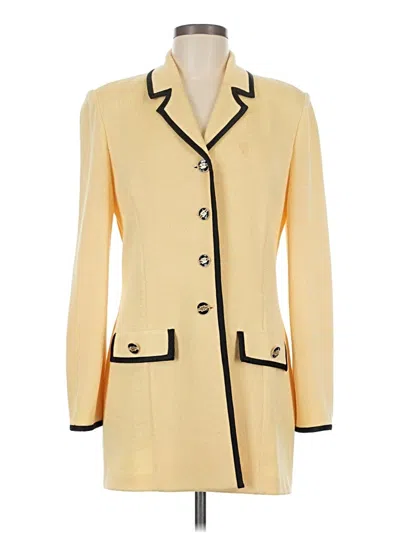 Pre-owned St. John Collection By Marie Gray Coat In Yellow