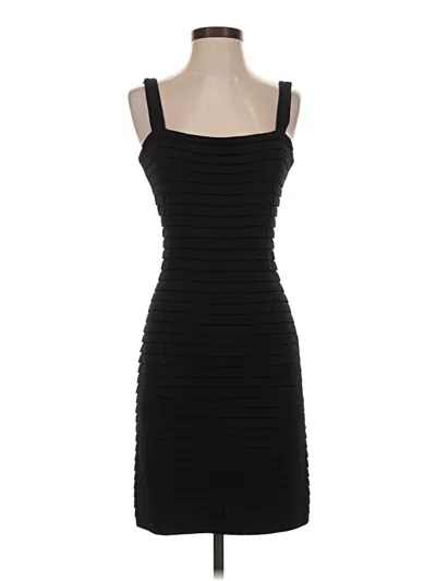 Pre-owned St. John Collection By Marie Gray Cocktail Dress In Black