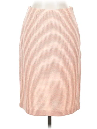 Pre-owned St. John Collection By Marie Gray Formal Skirt In Pink