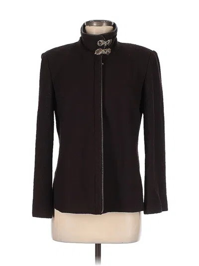 Pre-owned St. John Collection By Marie Gray Jacket In Black