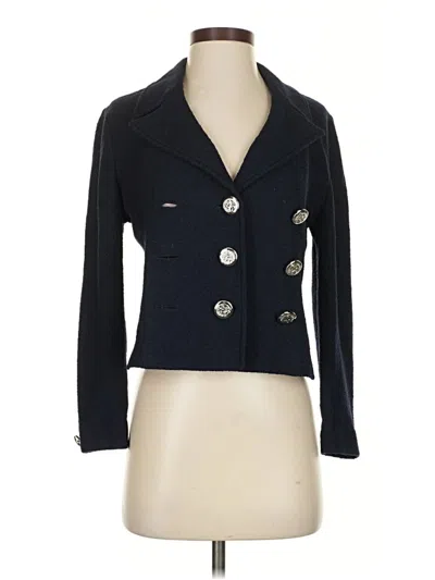 Pre-owned St. John Collection By Marie Gray Jacket In Blue