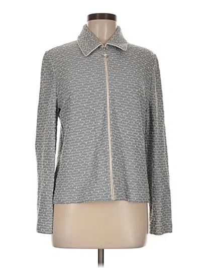 Pre-owned St. John Collection By Marie Gray Jacket In Gray