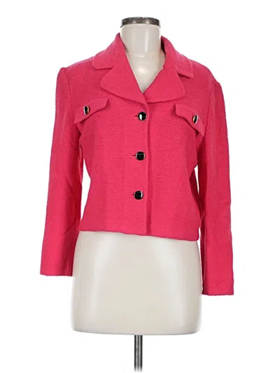 Pre-owned St. John Collection By Marie Gray Jacket In Pink
