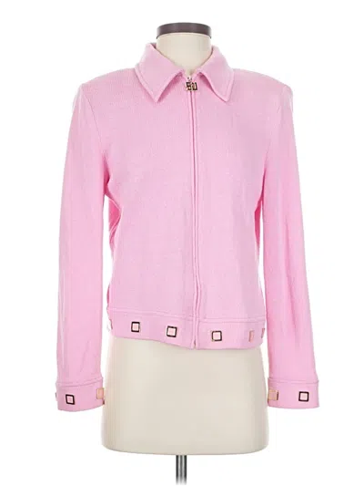 Pre-owned St. John Collection By Marie Gray Jacket In Pink