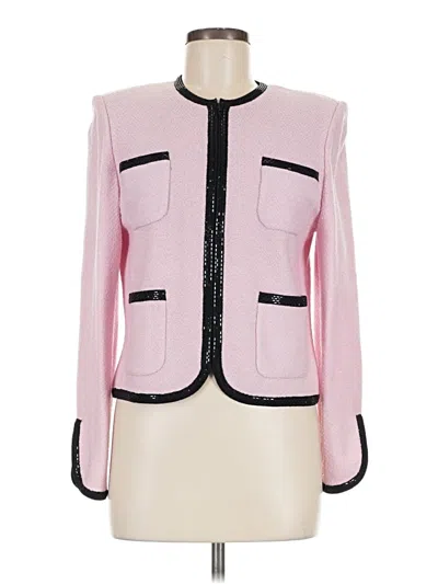 Pre-owned St. John Collection By Marie Gray Jacket In Pink