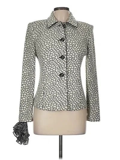 Pre-owned St. John Collection By Marie Gray Jacket In White