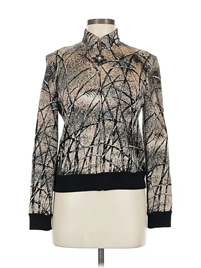 Pre-owned St. John Collection By Marie Gray Pullover Sweater In Black