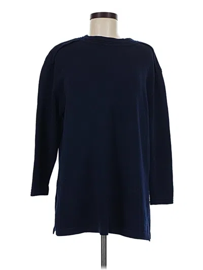 Pre-owned St. John Collection By Marie Gray Pullover Sweater In Blue