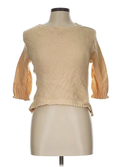 Pre-owned St. John Collection By Marie Gray Pullover Sweater In Brown