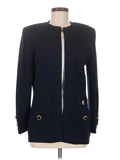 Pre-owned St. John Collection By Marie Gray St. John By Marie Gray Coat In Blue