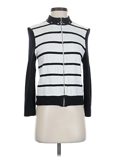 Pre-owned St. John Collection By Marie Gray St. John By Marie Gray Sweater Vest In Black