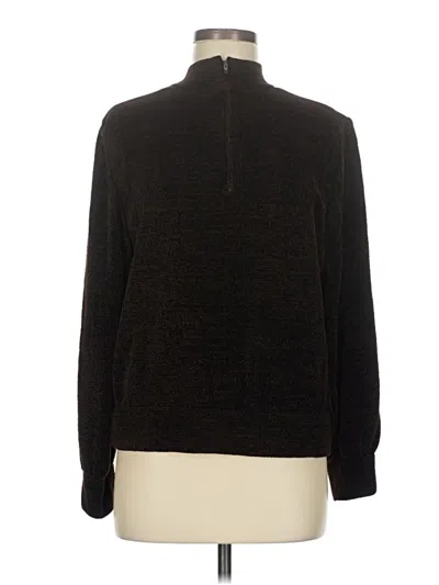 Pre-owned St. John Collection By Marie Gray Turtleneck Sweater In Brown