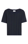 St John St. John Collection Diagonal Knit Sweater In Black