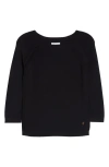 ST JOHN ST. JOHN COLLECTION FINE GAUGE RAGLAN SLEEVE SWEATER