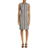 ST JOHN ST. JOHN COLLECTION JARED BOUCLÉ TWEED SHEATH DRESS