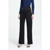 St John St. John Collection Kate Liquid Satin Pants In Black