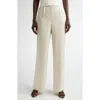 St John St. John Collection Kate Liquid Satin Pants In Champagne