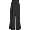 St John St. John Collection 'jennifer' Crepe Marocain Ankle Pants In Black