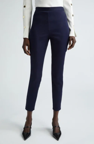 St John St. John Collection Slim Fit Crop Jeans In Indigo