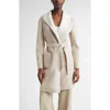 St John St. John Collection Two-tone Double Face Wool & Cashmere Coat
