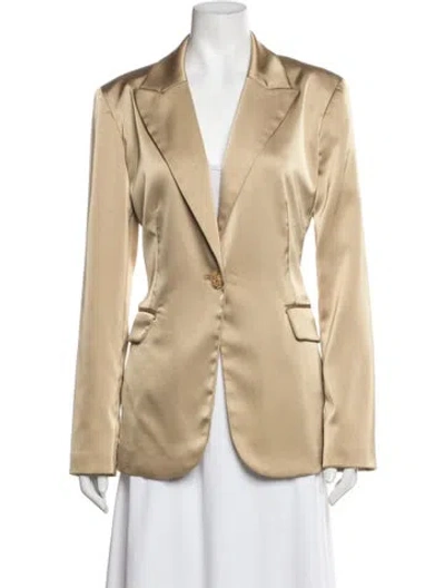 Pre-owned St. John Couture Blazer In Neutrals