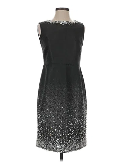 Pre-owned St. John Couture Cocktail Dress In Black