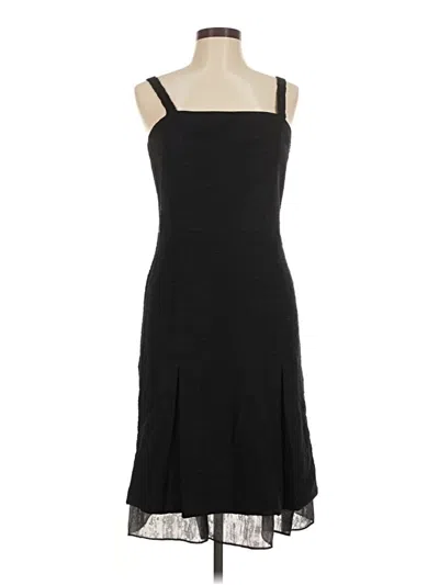 Pre-owned St. John Couture Cocktail Dress In Black
