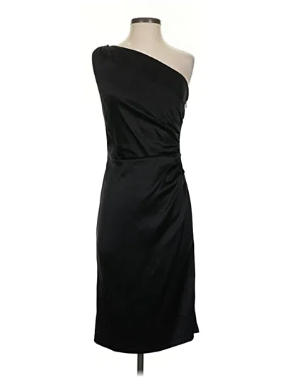 Pre-owned St. John Couture Cocktail Dress In Black