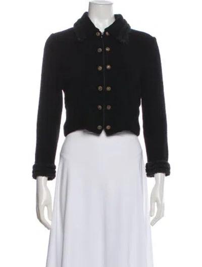 Pre-owned St. John Couture Evening Jacket In Black