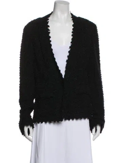Pre-owned St. John Couture Evening Jacket In Black