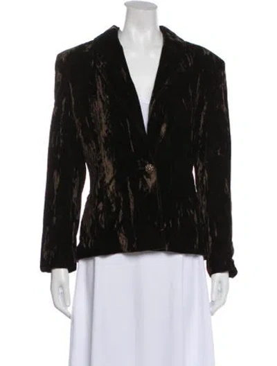 Pre-owned St. John Couture Evening Jacket In Black