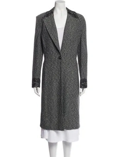 Pre-owned St. John Couture Evening Jacket In Gray