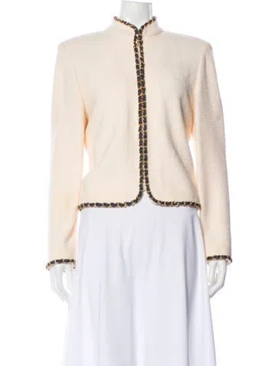 Pre-owned St. John Couture Evening Jacket In Neutral