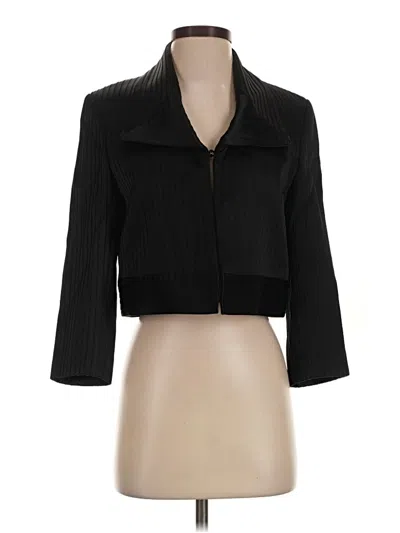 Pre-owned St. John Couture Jacket In Black